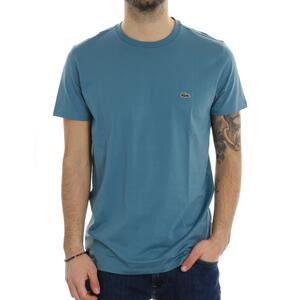 T-SHIRT IN PIMA PETROLIO